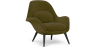 Buy Velvet Upholstered Armchair - Opera Olive 60706 - in the EU