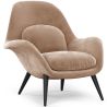 Buy Velvet Upholstered Armchair - Opera Cream 60706 at MyFaktory