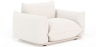 Buy  Armchair - Upholstered in Bouclé Fabric - Urana White 61012 - in the EU