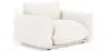 Buy  Armchair - Upholstered in Bouclé Fabric - Urana White 61012 - in the EU
