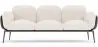 Buy 3-Seater Sofa - Upholstered in Bouclé Fabric - Greda White 61024 - in the EU