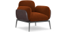 Buy Upholstered Velvet Armchair - Iura Chocolate 60650 - in the EU