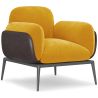 Buy Upholstered Velvet Armchair - Iura Yellow 60650 in the Europe