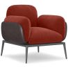 Buy Upholstered Velvet Armchair - Iura Red 60650 with a guarantee