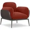 Buy Upholstered Velvet Armchair - Iura Red 60650 with a guarantee