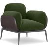 Buy Upholstered Velvet Armchair - Iura Olive 60650 - in the EU