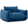 Buy Armchair - Velvet Upholstery - Urana Dark blue 61011 with a guarantee