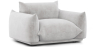 Buy Armchair - Velvet Upholstery - Urana Light grey 61011 home delivery