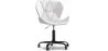 Buy PU Upholstered Office Chair - Black Winka Frame White 61049 - in the EU