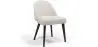 Buy Dining Chair - Upholstered in Bouclé Fabric - Percin White 61051 - in the EU