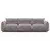 Buy 3-Seater Sofa - Velvet Upholstery - Urana Dark grey 61013 home delivery