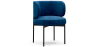 Buy Dining Chair - Upholstered in Velvet - Calibri Dark blue 61007 at MyFaktory
