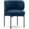 Buy Dining Chair - Upholstered in Velvet - Calibri Dark blue 61007 at MyFaktory