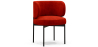 Buy Dining Chair - Upholstered in Velvet - Calibri Red 61007 - prices