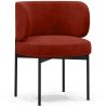 Buy Dining Chair - Upholstered in Velvet - Calibri Red 61007 - prices