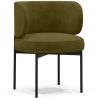 Buy Dining Chair - Upholstered in Velvet - Calibri Olive 61007 - in the EU