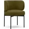 Buy Dining Chair - Upholstered in Velvet - Calibri Olive 61007 - in the EU