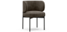 Buy Dining Chair - Upholstered in Velvet - Calibri Taupe 61007 with a guarantee