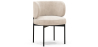 Buy Dining Chair - Upholstered in Velvet - Calibri Beige 61007 in the Europe