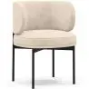 Buy Dining Chair - Upholstered in Velvet - Calibri White 61007 in the Europe