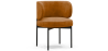 Buy Dining Chair - Upholstered in Velvet - Calibri Mustard 61007 - in the EU