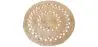 Buy Round Jute Rug - Boho Bali - 150 CM - Nylah Natural 61085 - in the EU
