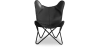 Buy Black Leather Butterfly Chair Black 58894 - in the EU