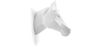 Buy Origami Horse Head - Resin White 58957 - in the EU