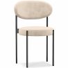 Buy Dining Chair - Upholstered in Velvet - Black Metal - Martha White 61003 in the Europe