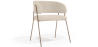 Buy Dining chair - Upholstered in Bouclé Fabric - Manar Ivory 61152 at MyFaktory