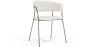 Buy Dining chair - Upholstered in Bouclé Fabric - Lona White 61148 - in the EU