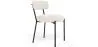 Buy Dining Chair - Upholstered in Bouclé Fabric - Simo White 61154 - in the EU