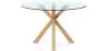 Buy Round Dining Table - 120CM - Glass - Ebra Natural 61163 - in the EU