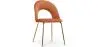 Buy Dining Chair - Upholstered in Velvet - Maeve Orange 61168 - prices