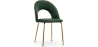 Buy Dining Chair - Upholstered in Velvet - Maeve Dark green 61168 in the Europe