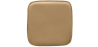 Buy Cushion for Square Stool - Faux Leather - Bistrot  Light brown 61221 - in the EU