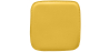 Buy Chair Pad Square - Faux Leather - Stylix Yellow 61222 - in the EU