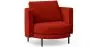 Buy Design Armchair - Velvet Upholstery - Nagar Red 60687 in the Europe