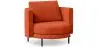 Buy Design Armchair - Velvet Upholstery - Nagar Brick 60687 at MyFaktory