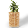 Buy Round Floor Planter - Boho Style - 46 CM - Waral Natural 61238 - in the EU
