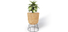 Buy Round Floor Planter - Boho Style - 46 CM - Pert Natural 61241 - in the EU