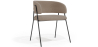 Buy Dining chair - Upholstered in Bouclé Fabric - Manar Taupe 61153 in the Europe