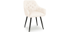 Buy Dining Chair with Armrests - Upholstered in Premium Bouclé - Carrol White 61267 - in the EU