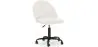 Buy Upholstered Office Chair - Bouclé - Bennett White 61271 - in the EU