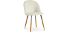 Buy Dining Chair - Velvet Upholstered - Scandinavian Style - Bennett Cream 59990 in the Europe