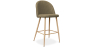 Buy Fabric Upholstered Stool - Scandinavian Design - 63cm  - Bennett Taupe 61276 - prices