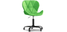 Buy PU Upholstered Office Chair - Black Winka Frame Green 61049 home delivery
