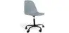 Buy Office Chair with Armrests - Wheeled Desk Chair - Black Brielle Frame Light grey 61268 at MyFaktory