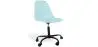 Buy Office Chair with Armrests - Wheeled Desk Chair - Black Brielle Frame Pastel blue 61268 in the Europe