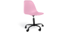 Buy Office Chair with Armrests - Wheeled Desk Chair - Black Brielle Frame Pastel pink 61268 - prices